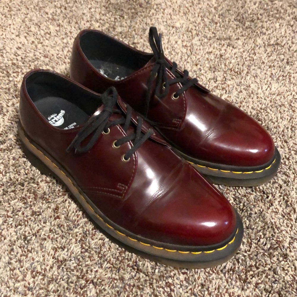 Cherry red dr. Martens